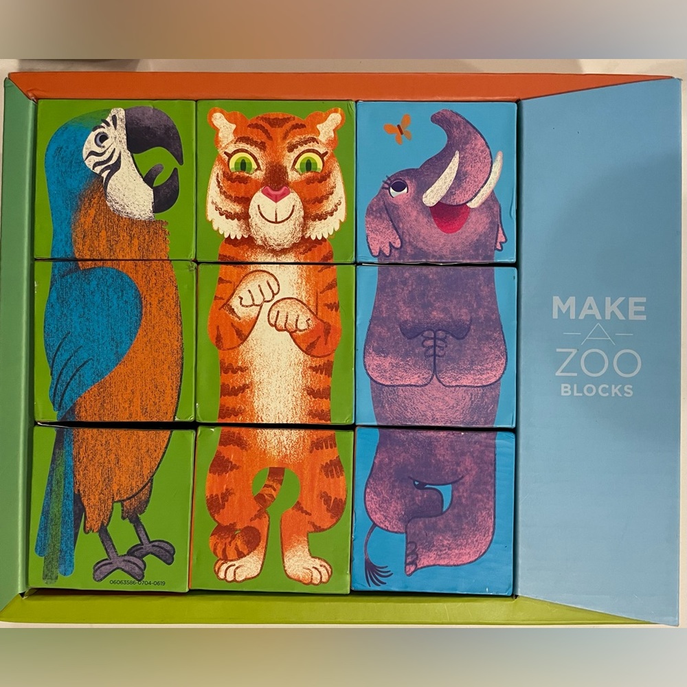 Kids animal puzzle blocks